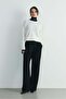 Ecru Caroline Basic Thin Sweater - 2