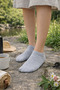 Women's Bamboo Booties - 3 Pairs Seamless Socks Set