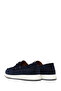 Men's Navy Blue Lace-Up Suede Leather Casual Shoes 26Sfd766510 - 6