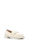 Women's Cream Genuine Leather Masculine Shoes Casual Daily Shoes 25Sfd182318 - 6