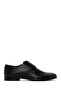 Black Men's Black Lace-Up Leather Classic Shoes 25Sfd6010Ft