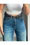 Loyal Oval Buckle Model Jacket Belt Dress Belt Trouser Belt - 2