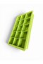 Silicone Cube Ice Mold Green Ice Tray 19X22Cm (15 Compartments 3X3X3Cm) - 2