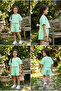 Girl's Shorts Set with Official Badge