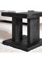 Stella End Table Wood - Black - 4