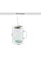 Pandora Recycled Glass Mason Jar 550ml -light Green - 5