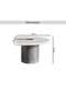 Caroline End Table Marble - White Black - 7