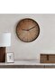 Brent Wall Clock Dia 50.6cm - Light Brown