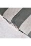 Patio Stripe Indoor / Outdoor Filled Cushion 35x50cm- Seafoam - 3