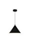 Preston E27 Metal Pendant Lamp 30x165cm - Matt Black - 5