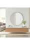 Bella Wall Mirror Dia 80cm - Silver - 6
