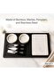 Natura 7-Piece Cheese Serving set 40x23x3cm -Black & White - 6