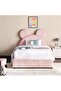 Abel Kids Single Bed 120x200 Cm - Pink - 6