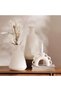 Teeny Stoneware Candle Holder 23x8x15.2cm - Cream - 3
