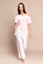 100% Cotton Regular Fit Boat Neck Premium Short Sleeve T-Shirt H5882Ax26Sm - 2