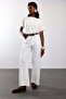 White Belted Tensel Trousers 37-0030 - 2