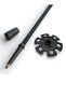Carbon Trekking Poles – Lightweight Foldable Carbon Fiber Hiking Poles, Adjustable up to 140 cm, Cork Grip Handles, Wrist Straps, Interchangeable Tips & Snow Baskets for Trekking & Outdoor Adventure - 3