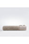 Masal Bath Towel 100% Organic Cotton Hand Embroidered Beige 80x150 Cm - 2