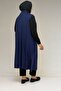 34000 Plus Size Combed Cotton Wear-And-Go Vest - Dark Indigo - 6