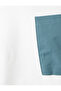 Crew Neck Sweatshirt Pocket Detailed Ribbed Long Sleeve Ribbon - 6