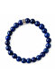 Bracelet Natural Stone Crimped Lapis Lazuli 8 mm - Communication, Focus, and Wisdom - 2