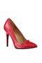 Red Women's Heeled Shoes 8922151909 - 3