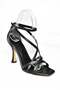 S569815309 Black Thin Heeled Women's Evening Dress Shoes - 8