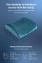 Visco Orthopedic Lumbar Support Pillow, Office, Car, Chair, Seat, Back Pillow Cushion, 38X33X12 cm - 4