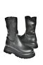 R267042009 Black Thick Soled Women's Boots - 8