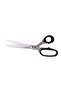 Steel Tailor Scissors 25 cm - 10 Inch Tailor Scissors - Fabric Scissors - Black