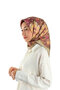 وشاح حريري بنمط أخضر - 2