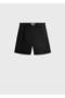 Denim Bermuda Shorts with Pleats - 3