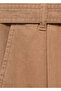 Belted Denim Bermuda Jort - 5