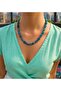 Agate Evil Eye Protection Peace and Balance Necklace Bracelet Set - 5