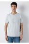 M0613531 Black Printed T-Shirt Men's T-Shirt Gray - 3