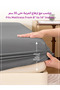 1 Pc King Fitted Sheet 180x200 cm | OEKO-TEX Brushed Microfiber, Deep Pocket. - 5