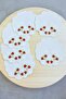 Flower Embroidered Coffee Coaster, Presentation Napkin, Coffee Glass Coaster, 6-Piece Cocktail Napkin