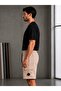 Men's Cotton Pocketed Regular Fit Shorts with Drawstring Waist - 2