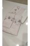 100% Cotton Satin Double Bed Sheet and Duvet Cover Set 7 Pieces Handcrafted Needlepoint and Handwork Rococo - 3