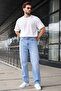 Blue Men's Washable Baggy Jean 7216