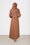 Beli̇ Kuşağli K Hooded Pardesü 10458 - 3