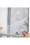Fly Screen 130X150 cm Double Wing White Tulle Fly Screen Practical Window Flying Fly Holder Net - 2