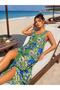 Strappy Long Beach Dress - 2