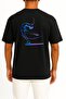 Oversized Ice Skating Figure Skating Club Sport Unisex T-Shirt with Cep and Back Design - 2