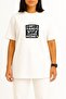 Oversized Dirty Hands Earn Clean Money Chest Design Unisex T-Shirt - 2