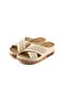Women's Orthopedic Soft-Soled, Sweat-Resistant, Double-Strap, Woven-Style Perforated Comfortable Indoor Slippers for Moms - 6