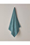 Border Check Cotton Bath Towel 70X140 cm Petrol