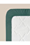 Novella Premium Cotton Textured Single Plus Fitted Sheet 120X200 cm Dark Seledon - 7