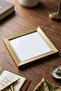 Decorative Gold Frame Set – 20X20 cm Square Wall Decor and Photo Frame - 2