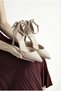 Women's Bow 🎀   Evening Dress Patent Leather Heeled 7cm Stylish Shoes - 4
